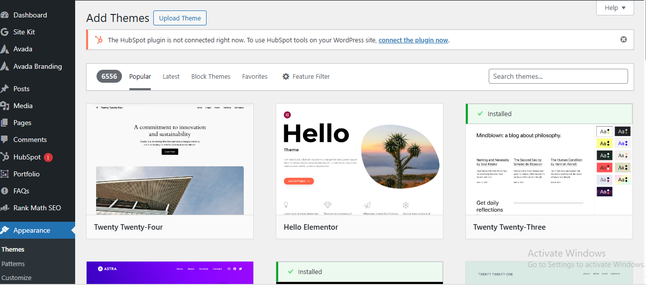 ecommerce website using WordPress